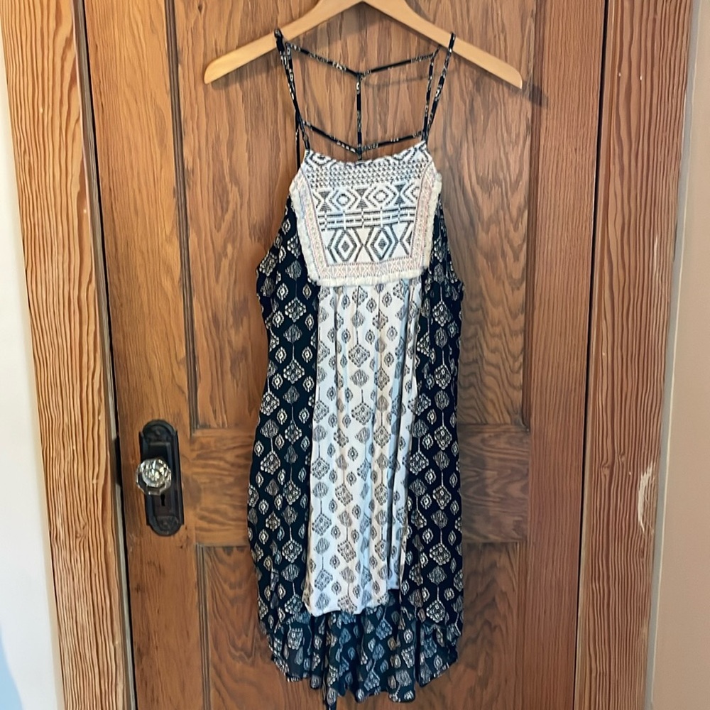 Flying Tomato Boho strappy hi/low summer Dress